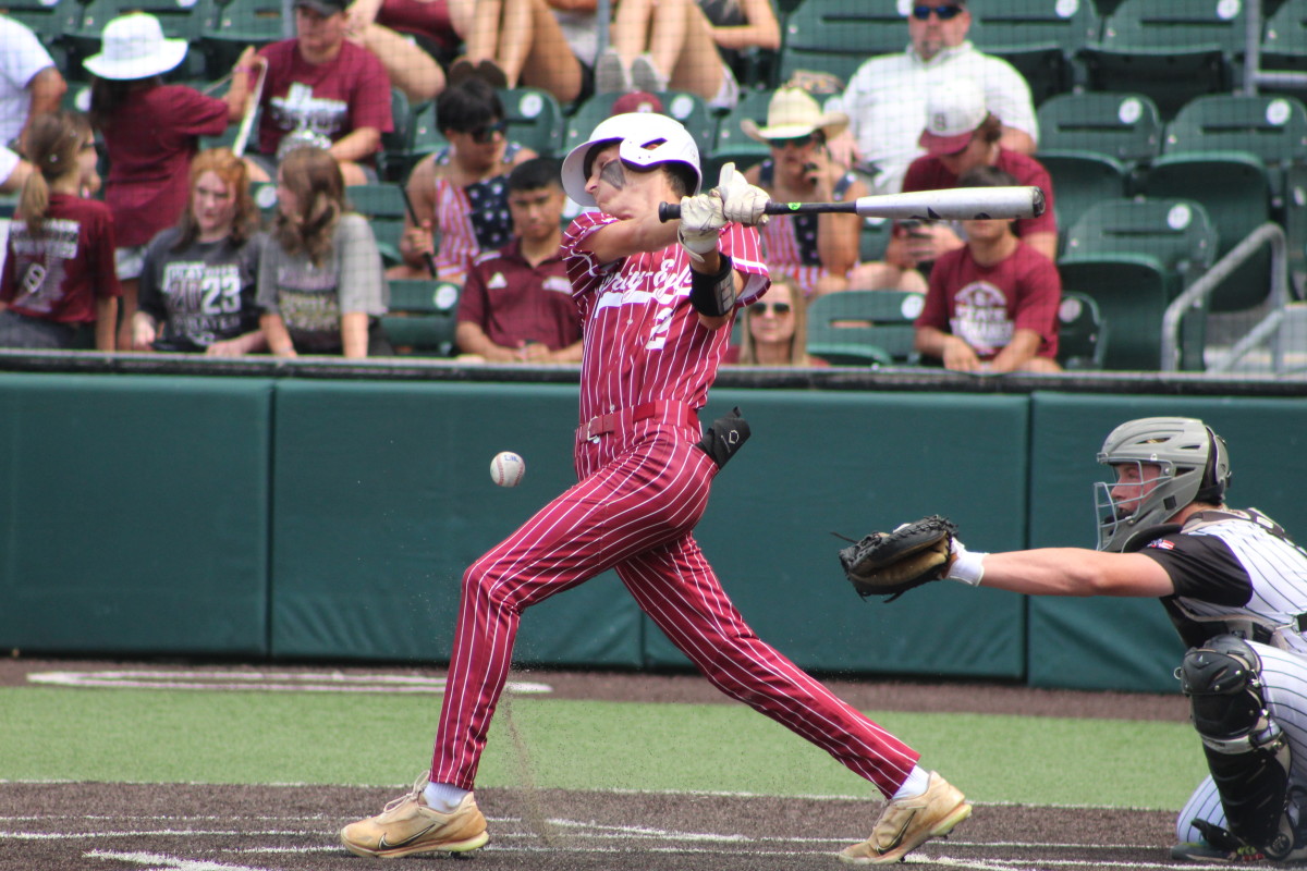 Texarkana Liberty-Eylau Canyon Randall 4A UIL state semifinals Texas baseball playoffs 060723 Andrew McCulloch 601